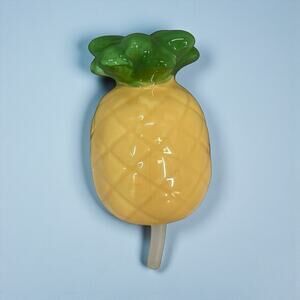 NORA FLEMING Mini Welcome Friends PINEAPPLE Ceramic Platter Charm